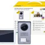 Vimar K40945 Kit Videocitofono Smart Monofamiliare con Monitor Touch Screen WiFi
