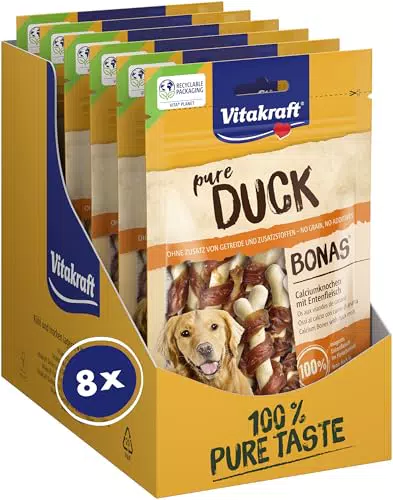 Vitakraft Snack per Cani con Carne d'Anatra e Calcio per Addestramento