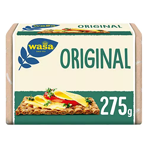 Wasa Original, Cracker con 100% Farina di Segale, 275 g