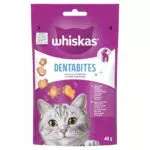 Whiskas Dentabites Snack Pollo per una cura dentale sana dei gatti