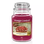 Yankee Candle Candela Profumata Grande Cranberry Chutney - Regalo Ideale per Donne
