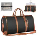 Zinueen Borsa da Viaggio Pieghevole Uomo e Donna con Bagaglio a Mano Trasformabile