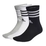 adidas 3-Stripes Calze Cushioned Crew Unisex per Adulti