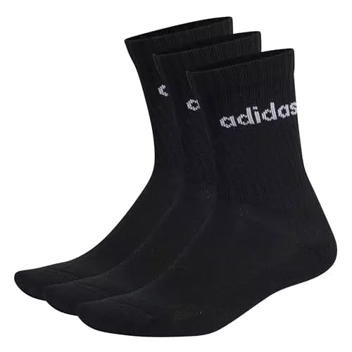 Adidas Linear Crew Calzini Comfort Unisex per Adulti