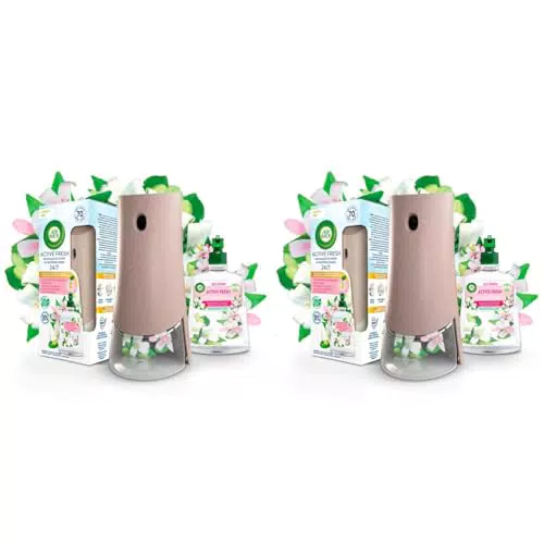 Air Wick Active Fresh Deodorante per Ambienti, Confezione con 1 Diffusore Automatico senza gas