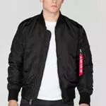 Alpha Industries Bomber Jacket 1 TT per Uomo - Giacca Casual e Stile