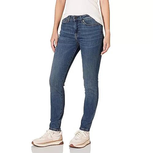 Amazon Essentials Jeans Skinny a Vita Alta da Donna