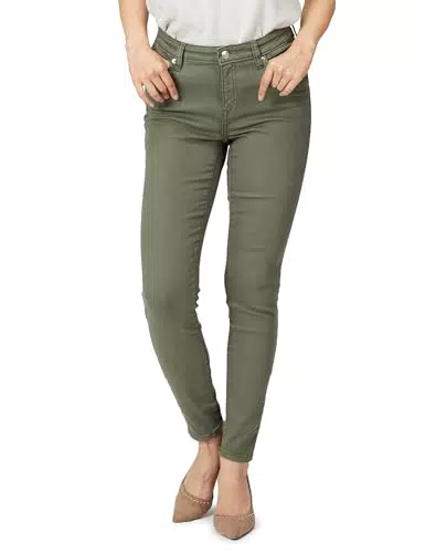 Amazon Essentials Jeans Skinny Elasticizzati a Vita Media da Donna