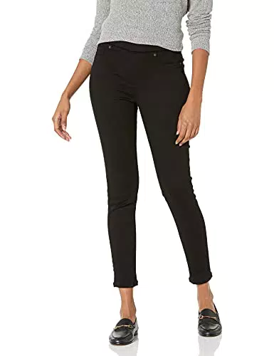 Amazon Essentials Jeggings Pull-On Elasticizzati A Vita Media Donna