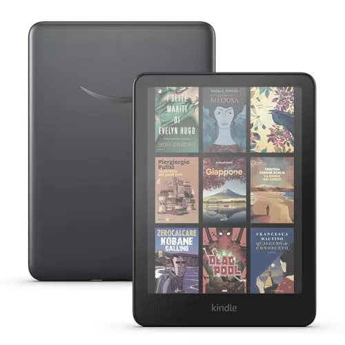 Amazon Kindle Signature Edition | Schermo a colori, luminosità automatica, ricarica wireless