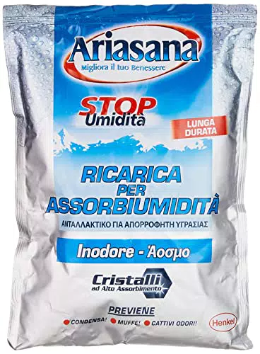 Ariasana Sali Assorbiumidità Inodore per Controllo Umidità Efficace