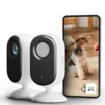 Arlo Essential 2 Telecamera Indoor 2K con Sensori di Movimento e Visione Notturna