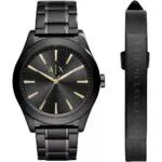 Armani Exchange Orologio da Uomo con Movimento al Quarzo e Cinturino in Acciaio