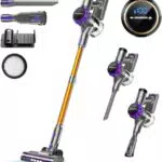 Aspirapolvere Senza Fili 40KPa - Autonomia 55 Min, Batteria Rimovibile, Spazzola Elettrica