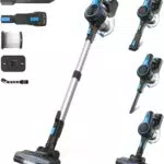 Aspirapolvere Senza Fili Potente con Spazzola LED e Grande Dust Cup da 1,2L