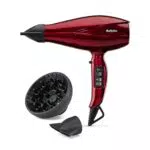 BaByliss Asciugacapelli Digitale 2200W con Funzione Ionica e Tasto Turbo