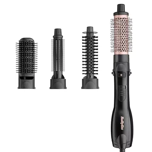 BaByliss AS122E Spazzola ad aria calda ionica per styling, volume e anti-crespo