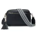 Bagroups Borsa a Tracolla da Donna Elegante con Slot per Carte di Credito