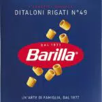 Barilla Pasta Ditaloni Rigati N.49, Pastina di Semola di Grano Duro