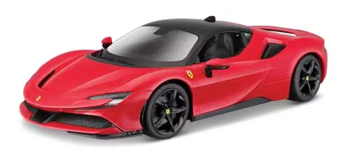 BBURAGO Modellino Auto Ferrari SF90 Stradale in Scala 1:24, 14+ Anni
