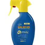 Bilboa Bimbi - Trigger Solare Bambini SPF 50+, Resistente all'Acqua e Anti Sabbia