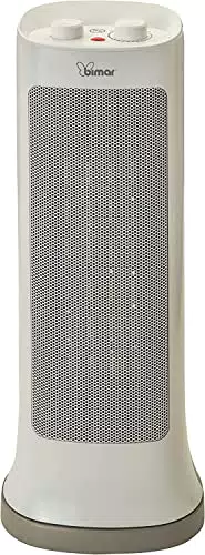 Bimar HP110 Stufetta Elettrica a Colonna da 1500W con Termostato Regolabile