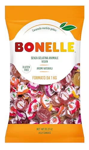 Bonelle Caramelle le Gélees ai Gusti di Frutta, 1kg