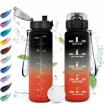 Borraccia Motivazionale per Bambini 500ml, Riutilizzabile e a Prova di Perdite