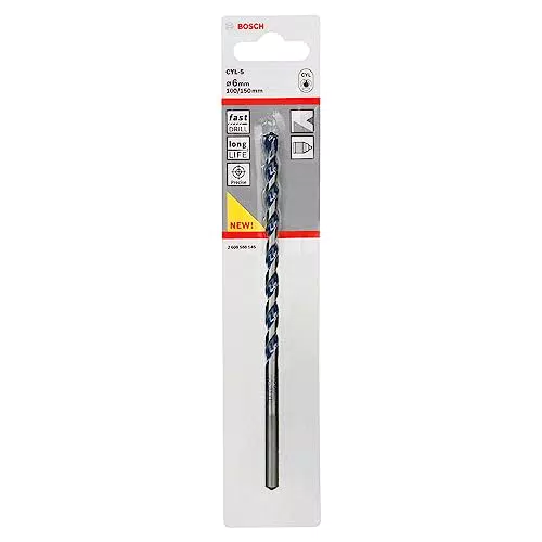 Bosch Punta Calcestruzzo Granite Turbo, Modello 2608588145, 6x100 mm