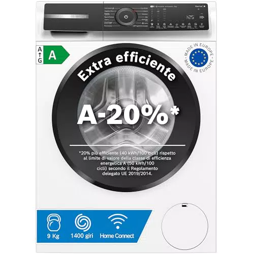 Bosch WGH24400IT Serie 6 Lavatrice smart a carica frontale