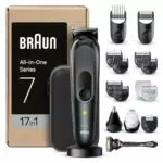 Braun Regolabarba Tagliacapelli Uomo, Rasoio Elettrico Barba e Capelli, MGK3441