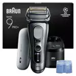 Braun Serie 9 PRO Rasoio Elettrico Wet&Dry 5+1 Lame di Precisione Regolabarba