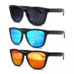 BTHRORO Occhiali da Sole Polarizzati Retro Vintage UV400 per Uomo e Donna