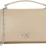 Calvin Klein Borsa a Tracolla Medium Chain Bag con Blocco Girevole