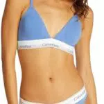 Calvin Klein Reggiseno Bralette Triangle con Imbottitura Estraibile