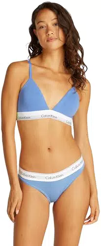 Calvin Klein Reggiseno Bralette Triangle con Imbottitura Estraibile