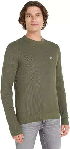 Calvin Klein Jeans Sweater CK Embro Badge per Uomo