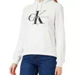 Calvin Klein Jeans Hoodie Monologo - Felpa con Cappuccio Uomo