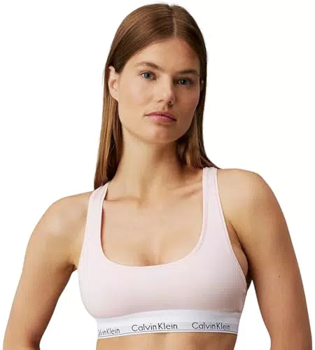 Calvin Klein Reggiseno Bralette Sportivo Unlined per Donna