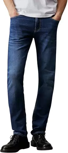 Calvin Klein Jeans da Uomo Slim Fit in Denim Fashion