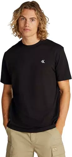 Calvin Klein T-Shirt Uomo Maniche Corte Painted Tee Scollo Rotondo
