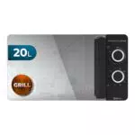 Cecotec Microonde ProClean 3140 - 20 Litri, 700 W, Grill 800 W, Tecnologia 3DWave