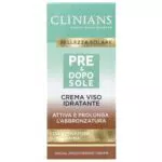 Clinians Crema Idratante Pre e Dopo Sole Viso con Attivatore di Melatonina