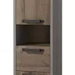 Composad Colonna LAFABRICA con Cassetto e Ante, Mobile Bagno Salvaspazio