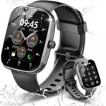 Csasan Smartwatch con Chiamate, Contapassi, Cardiofrequenzimetro e Fitness Tracker