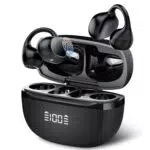 Auricolari Bluetooth On Ear 5.4 con Clip, Autonomia 48H e Impermeabilità IPX7