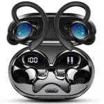 Cuffie Bluetooth 5.4 Sport con Cancellazione Rumore e LED Display - Impermeabili IP7