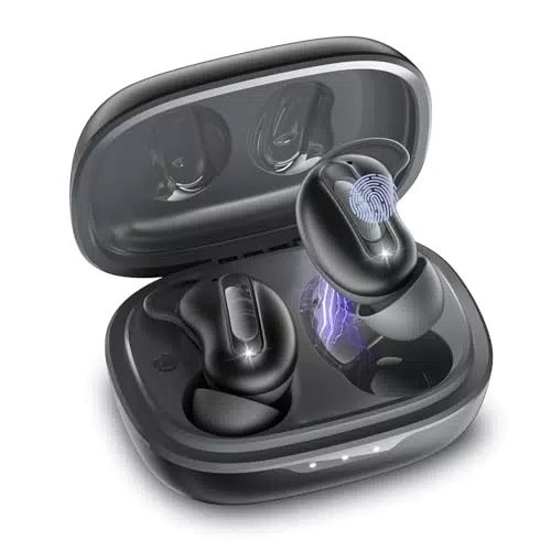 Cuffie Bluetooth 5.4 con riduzione del rumore ANC/ENC e touch control