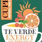 CUPPER Tè Verde Energy Support Biologico e Fairtrade con Arancia e Matcha