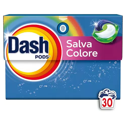 Dash Pods Detersivo in Capsule - Igienizza e Rimuove Le Macchie con Brillantezza